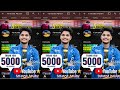 Tamada pavan 5000 youtube subscribers celebrations 