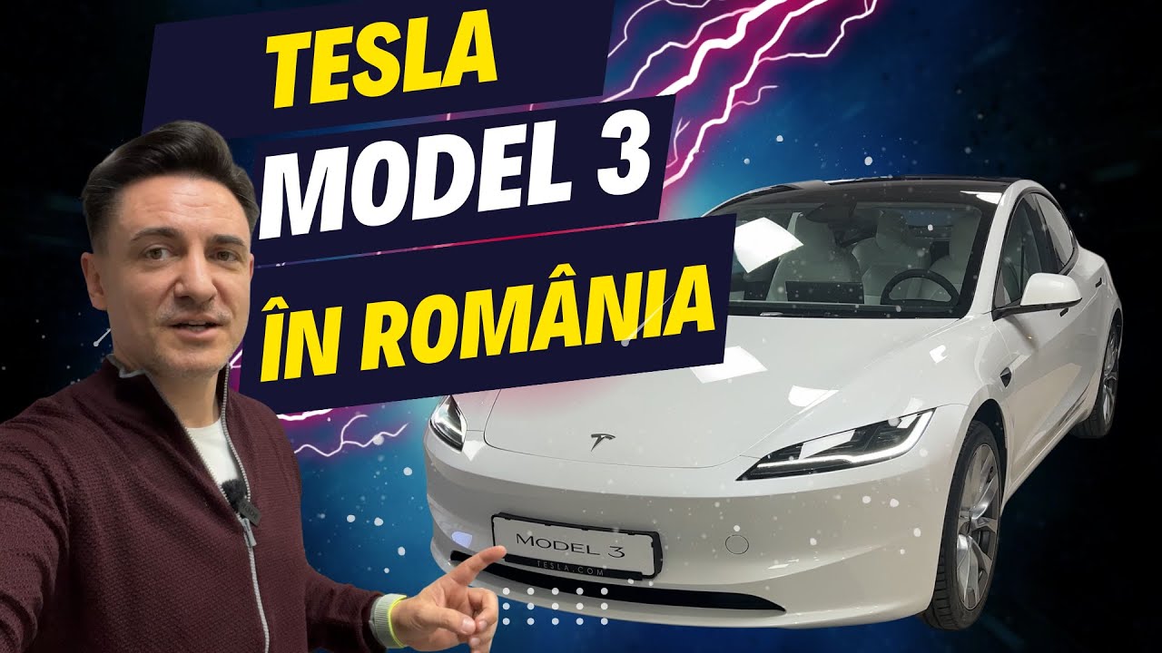 TESLA MODEL 3 PREMIUM ELECTRIC DE LA 42.990€! PRIM CONTACT ÎN ROMÂNIA ...