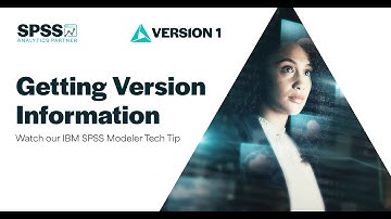 Getting Version Information in IBM SPSS Modeler
