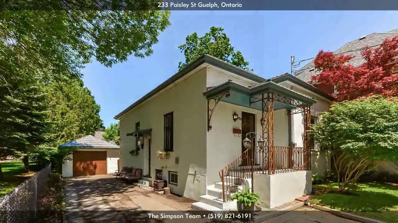 233 Paisley St, Guelph, Ontario Virtual Tour YouTube