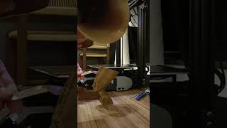 Nefertiti 3D printed in Biqu B1 - supports removal