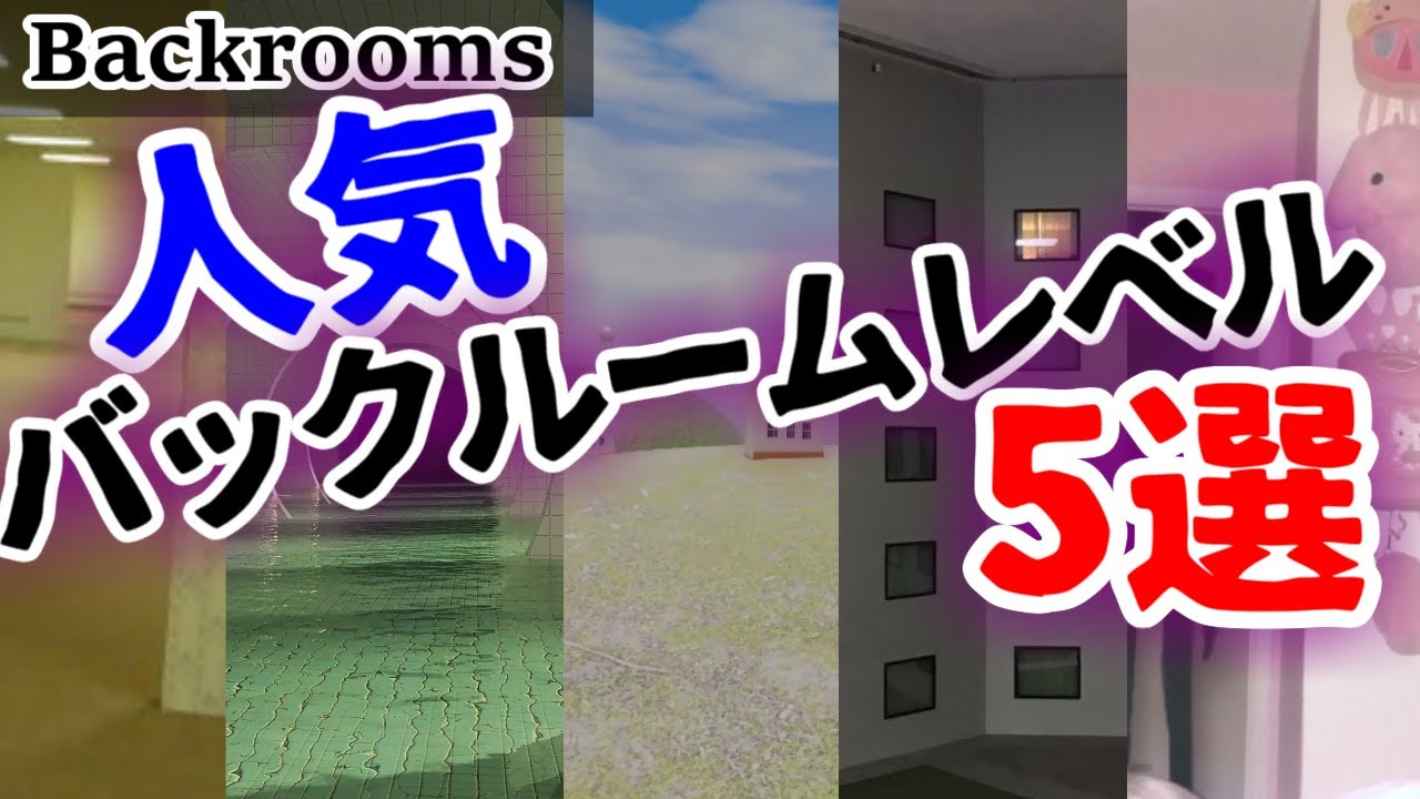 【初心者向け】人気バックルームレベル5選