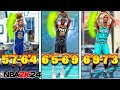 BEST JUMPSHOTS for EVERY HEIGHT   THREE POINT RATING in NBA 2K24 SEASON 4!