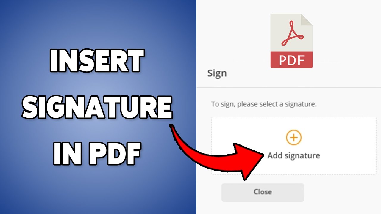 Как вставить подпись в PDF | Подписать PDF-документ 2025