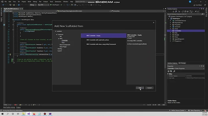 [From Scratch To Full App] ASP.NET MVC CRUD Operation EF Core Code First Approach