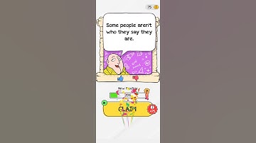 Braindom 2 Riddle Level 205 Which one is the wolf? Gameplay Solution Walkthrough