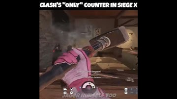 "Only" Way to Counter Clash in Rainbow Six Siege X: #rainbowsix #gaming #shorts