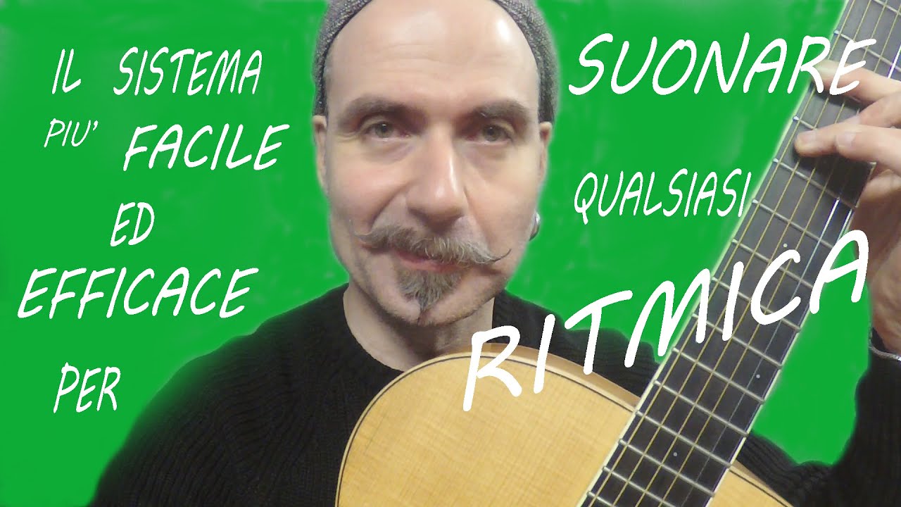 Lezioni di chitarra. Il trucco per suonare qualsiasi ritmica