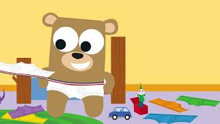 Bear in Underwear What Color is Bear's Underwear   Prekids to Kids intro HDH