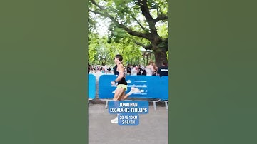 HE’S FLYING: This is what 2.58KM pace looks like W\ Jonathan Escalante-Phillips #runner #10k