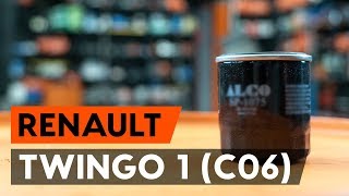 Instalação Filtro de Óleo RENAULT TWINGO: vídeo manual