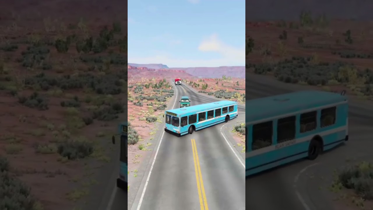 Realistic Highway Car Crashe 