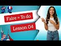 Learn French in short  Verb faire 