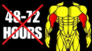 HOW LONG SHOULD YOU WAIT to TRAIN A MUSCLE AGAIN - THESE NEW STUDIES ARE GREAT
