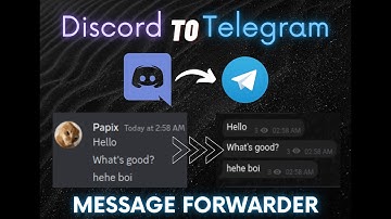 Forward Discord Messages to Telegram 24/7 (Without Admin Privileges)