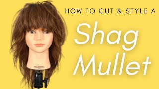 How to Cut and Style a Shag / Mullet