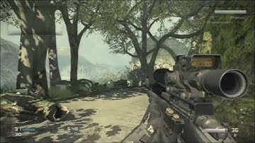 CoD Ghosts NOOB Tutorial - Quick Scope (Night Moves)