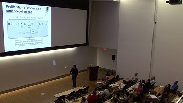 Quantum Darwinism and the emergence - Mike Zwolak