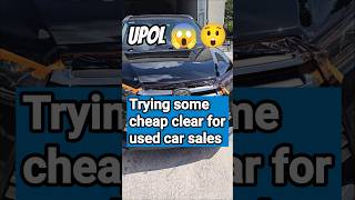 let me know if you've used this and how long it lasts. #automobile #diy