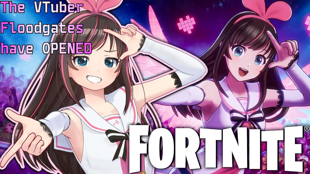 The FIRST VTUBER has come to Fortnite!