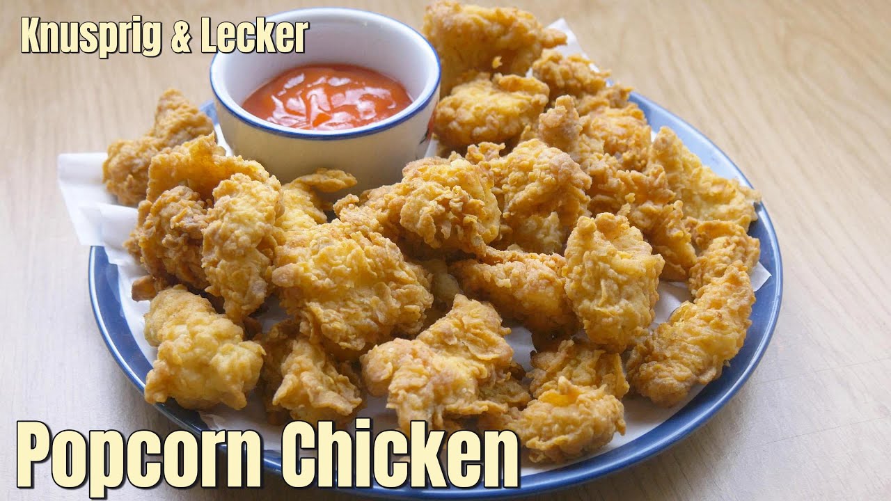 Popcorn Chicken | Knuspriges Popcorn-Hähnchen – Easy & Crispy Recipe | Einfach Monica Küche