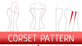 Corset Pattern. How to make a corset? FREE PATTERN Corset Pattern. How to make a corset? FREE PATTERN