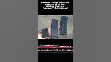 Federal Judge Upholds Oregon Mag Ban, #gunnews #breakingnews #news #guns #oregon #laws #gunsamerica