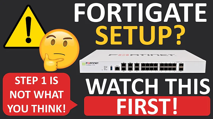 How to Set Up FortiGate Firewall Step‑by‑Step Guide for Beginners.