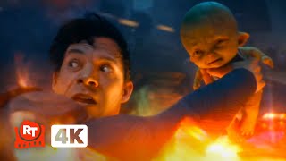 Superman (2025) 4K - Superman & Metamorpho Escape the Black Hole | Movieclips