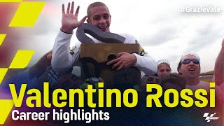 #GrazieVale: Valentino Rossi's career highlights