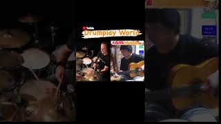 Colaboración con Drumplay World / Rosana Arbelo - El Talisman batería y guitarra cover #shorts