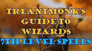 Treantmonk's Guide to Wizards: 7th level spells