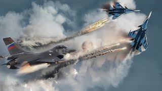Today! Russian MiG-29SM Fighter Pilot Shoots Down 10 Most Powerful US Fighter Jets