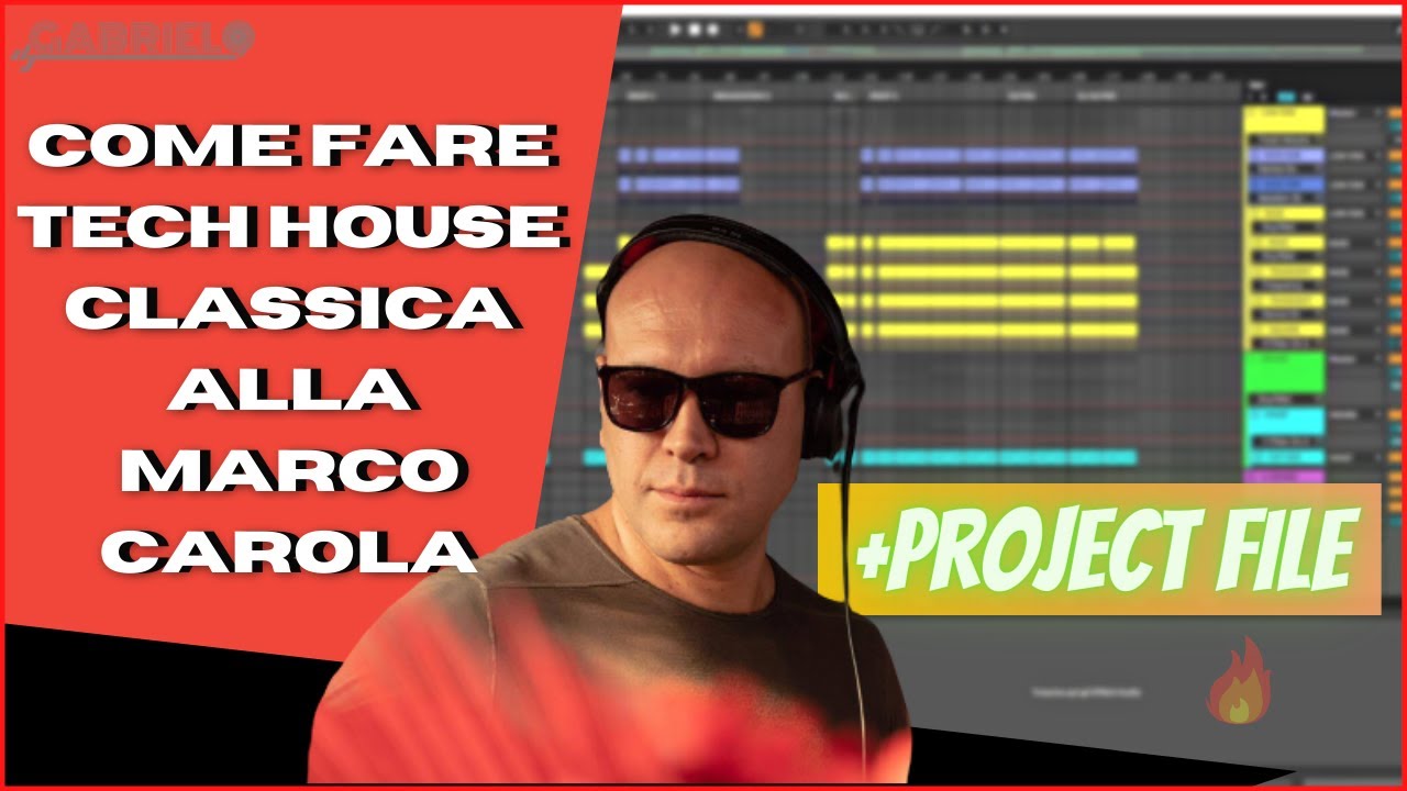 Come Fare TECH HOUSE come MARCO CAROLA (+PROGETTO) | ABLETON TUTORIAL ITA