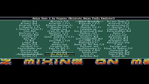 Amiga Demo 2 - The End (Atari STE)