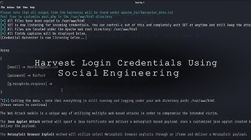 How To Harvest Login Credentials Using Social Engineering?