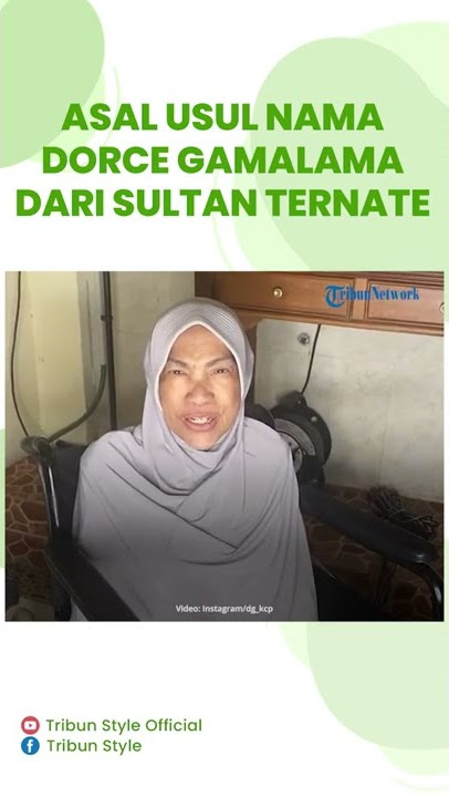 Tak Banyak yang Tahu, Ini Dia Asal Usul Nama Presenter Legendaris Dorce Gamalama