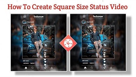 🔥How To Make Insta Story (Square Size) WhatsApp Status Video editing | in Kinemaster Tutorial 2020