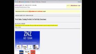 Znz Training - Posting On Clified Sites