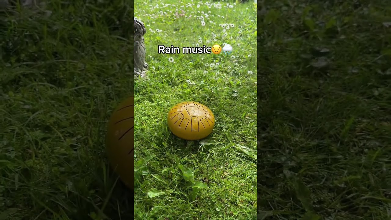 Let the rain play music🌧️✨