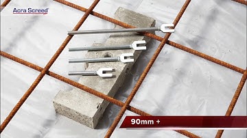 Screed Rail Set up - Acra Screed Ltd