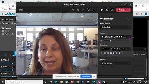 Concurrent Classroom Audio and Video Settings