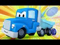 Truck videos for kids -  The GARDENING TRUCK helps Harvey the HARVESTER win the flower show!