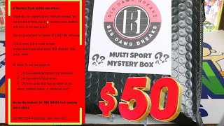 Big Dawg Breaks Mystery Pack Rip - Multisport Edition