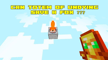 Can totem of undying save a fox ???