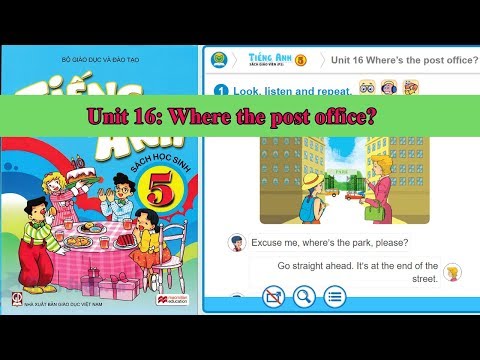 Video Tiếng Anh lớp 5 - Unit 16: Where's the post office?... - youtube