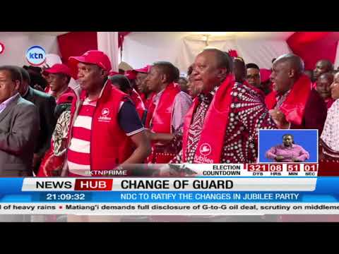 Uhuru Hands Over Jubilee Party Leadership to Matiang’i Ahead of 2027 Polls