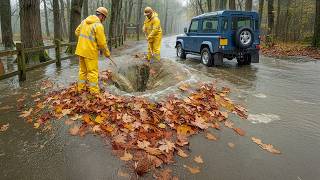 Extreme Drain Cleaning After Heavy Rainfall