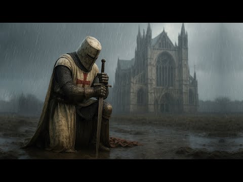 Gregorian Chants And Sacred Choir Music Rainstorm Ambience 