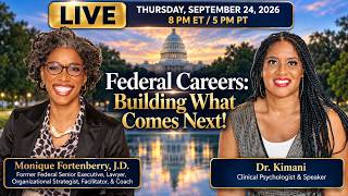Federal Careers: Building What Comes Next! #blackwoman